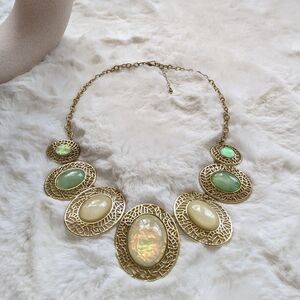 Foil Statement necklace